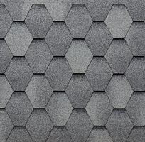 Бітумна черепиця гнучка TEGOLA ECO ROOF HEXAGONAL Mixed Slate