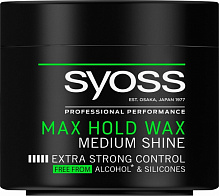 Паста для укладки волос Syoss Max Hold для гладких, блестящих волос 5 Syoss 150 мл