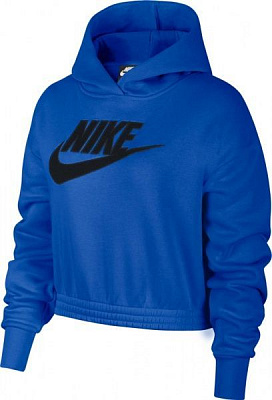 Джемпер Nike W NSW ICN CLSH FLC HOODIE BB CJ2034-480 р. XL синій