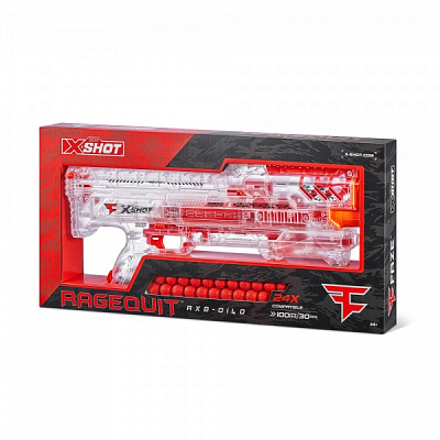 Скорострельный бластер Zuru X-Shot Chaos Faze Ragequit 36498