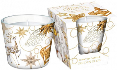 Свеча Гламурное Рождество Bartek Candles