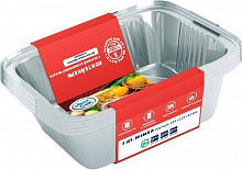 Комплект контейнерів із фольги Маестро Смак з кришками 430 мл 5 шт.