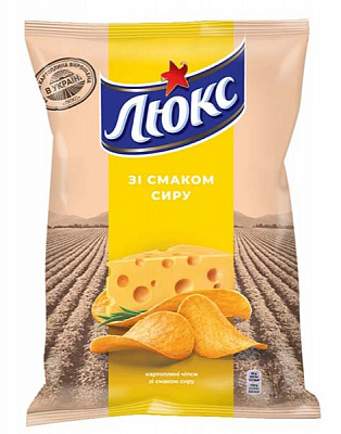 Чипсы Люкс Сыр 70 г (660134) 