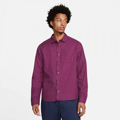 Сорочка чол. р.XL фіолет. DH2660-610 U NK SB BUTTON UP Nike SS22