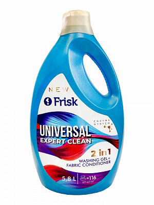 Гель для машинной и ручной стирки Frisk EXPERT CLEAN 5,8 л 
