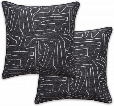 Подушка декоративна Nelda 40x45 см графіт La Nuit