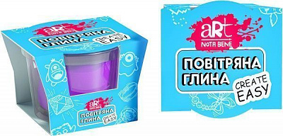 Глина повітряна Nota Bene 120 мл фіолетова