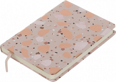 Блокнот Розовый мрамор 3 14,5х10,5 см