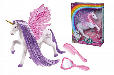 М'яка іграшка Simba Єдиноріг з блискучими крилами в асортименті 24 см 4342483