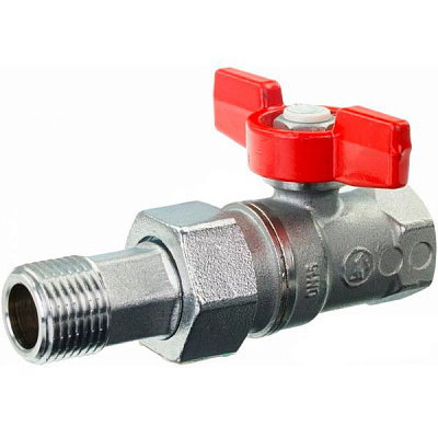 Кран шаровой Giacomini R259X003 ВН 1/2'' с отводом