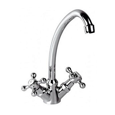 Смеситель для умывальника KFA Ретро-Керамик 373-445