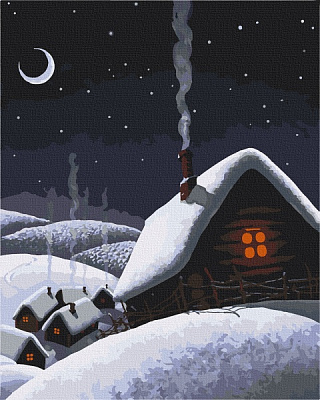 Картина по номерам Вечера на хуторе 10538-AC 40х50 см ArtCraft 