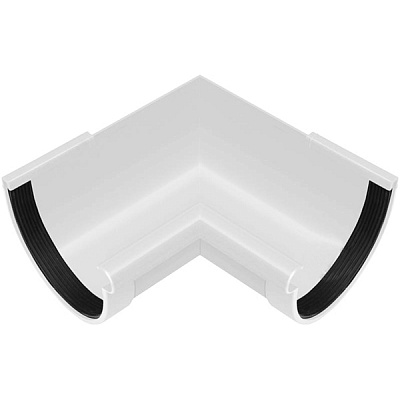 Угол внутренний RAINWAY 90° d90 мм белый 