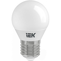 Лампа світлодіодна IEK 9 Вт G45 матова E27 220 В 4000 К 