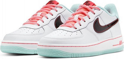 Кроссовки Nike NIKE AIR FORCE 1 '07 LV8 GS DD7709-100 р.4.5Y белый