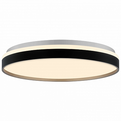 Світильник настінно-стельовий Sensio AGATA з пультом 48 Вт білий із чорним 3000-6500 К LED-SENS-AGATA-48