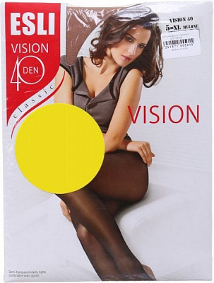 Колготки женские ESLI Vision Classic р. 5 40 den melone 2 пар 