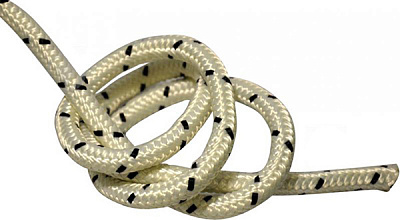 Шнур лавсановый 8 мм белый