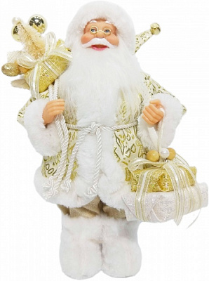 Декорация новогодняя ShenzhenTianJialiIndustrialCo Дед Мороз золотой 30 см 