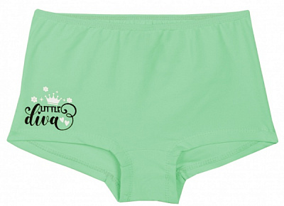 Труси для дівчаток KOSTA р.110–116 зелений 2122-6