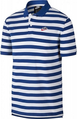 Поло Nike M NSW HE POLO PQ SCRIPT BQ9074-438 XL синий