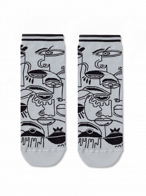 Шкарпетки унісекс Conte-Kids TIP-TOP 5С-11СП 562 р.24 світло-сірий