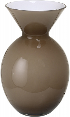 Ваза скляна Wrzesniak Glassworks Curve 20,3 см оливкава 17-10762
