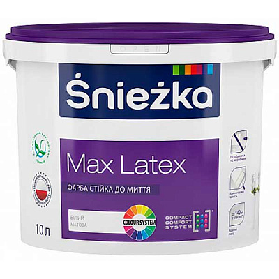 Фарба Sniezka Max Latex 4 кг
