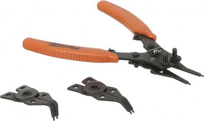 Знімач стопорних кілець Sparta з насадками універсальний 183505