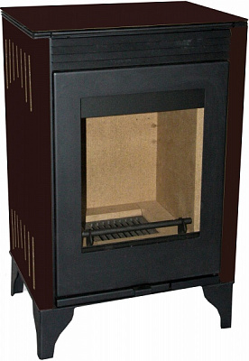 Печь-камин Alaska Алпайн-2 коричневый