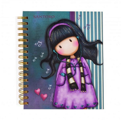 Нотатник Santoro Little song А6 151557 YES