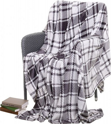 Плед GreyZen 220x200 см серый La Nuit 