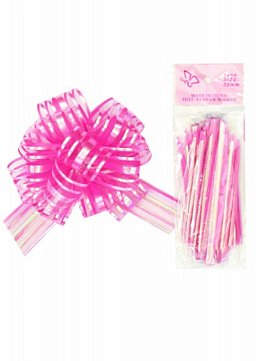 Бантики 18885 3 см 0,83 м розовый 