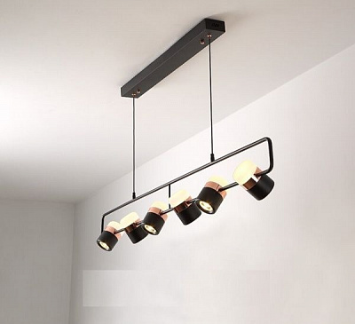 Підвіс Altalusse INL-5113P-30 SMD LED 30 Вт чорний/золото