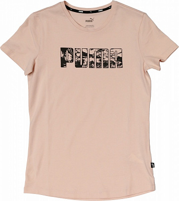 Футболка Puma Womens Big Logo Tee 84622536 р.M розовый