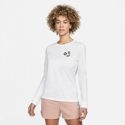 Футболка Nike W NSW TEE LS AIR SPRUNG DN5880-100 р.XS белый