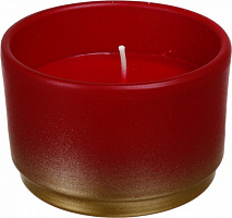 Свічка керамічна 70х50 червона 220 г. Admit Pako-If