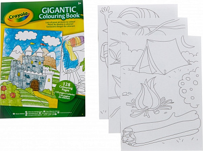 Книга-розмальовка «128 сторінок»