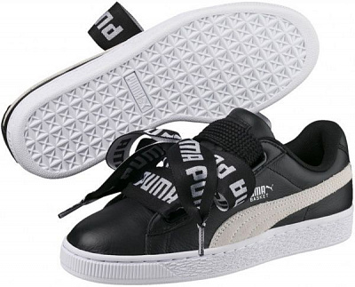 Кросівки Puma Basket Heart DE Wn s 36408201 р.5,5 чорний