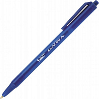 Ручка кулькова BIC Round Stic Clic синя 