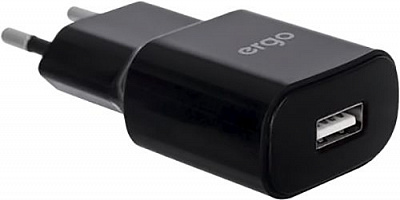Зарядний пристрій Ergo мережевий EWC-120 1xUSB Wall Charge