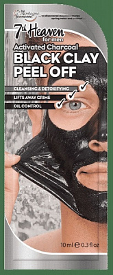 Маска-пленка 7th Heaven Активированный уголь & черная глина 1 шт.