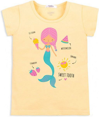 Футболка GABBI FT-20-16-2/1 Морской гламур р.104 желтый 12187 