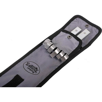 Набор Grilland 2 стойки + 6 шампуров 45х1,2 см