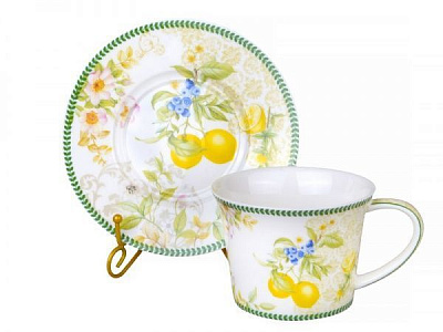 Набор чайный 4 предмета Лимон 220 мл 924-370 Lefard