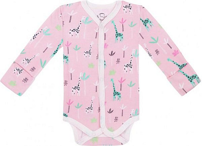 Боди для девочки Sasha р.74 розовый 
