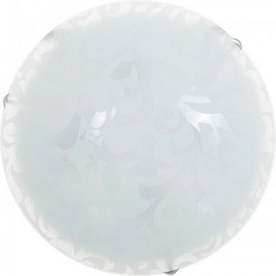 Светильник настенно-потолочный УТ Сяйво НПБ Узор 4x60 Вт E27 белый 5012 