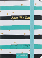 Книга для нотаток Save the date (design 1) А7 80 аркушів