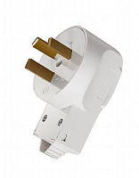 Вилка силова із заземленням Lezard 32А для електроплити білий 715-1302-621