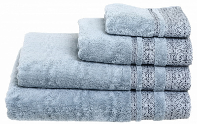 Полотенце Exclusive Alysia 50x90 см голубой La Nuit